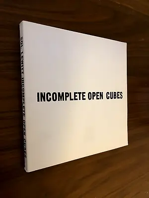 Sol Lewitt. Incomplete Open Cubes. First Edition 1974 John Weber Gallery • $360.99