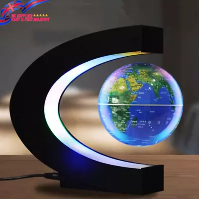 Omehoin Magnetic Levitation Floating World Map Globe With C Shape Base • £28.15