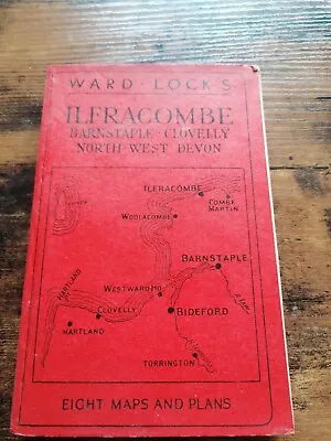 WARD LOCK RED GUIDE Ilfracombe Barnstaple Clovelly North West Devon • £6