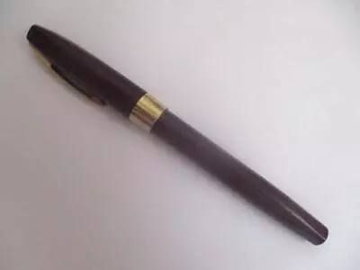 Sheaffer Lifetime Cartridge Fountain Pen-14K Nib-Burgandy • $20