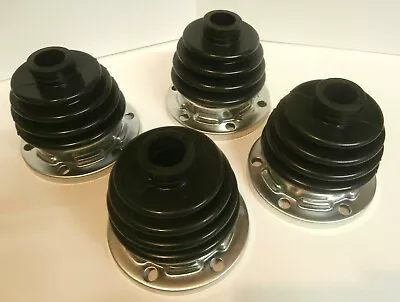 $26.15 • Buy Cv Joint Axle Boots W/ Flange Set Of 4 Volkswagen T1 Bug Super Beetle 1968-1979