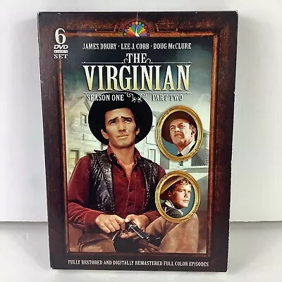 The Virginian: Season One Part 2 (DVD 2010 6-Disc Set) • $6.46