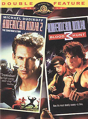 American Ninja 2 + American Ninja 3 : NEW DVD *Region 1 USA Import  • $74.99