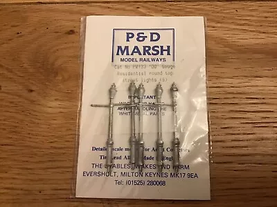 £5.50 • Buy 00 Gauge Residential Round Top Street Lights P&D Marsh