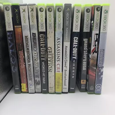 Xbox 360 Video Game Lot Bundle. 12 Games. ALL GAMES ARE COMPLETE • $15.50