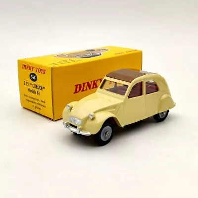 $12.11 • Buy 1:43 DeAgostini Dinky Toys 558 2CV Citroen Modele 61 Diecast Model Car Auto Gift