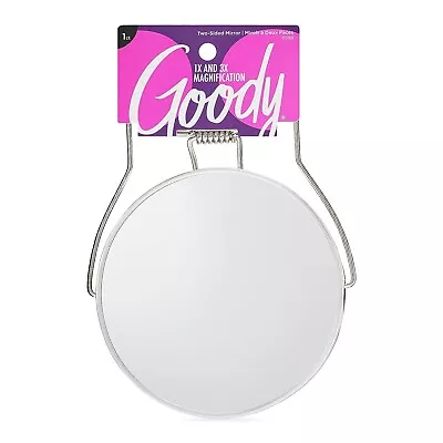 Goody -Sided Makeup Mirror With Stand - 1X And 3X Dual Sided Magnification - ... • $7.29
