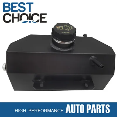 Aluminum Coolant Reservoir Overflow Expansion Tank For Ford Mustang 2015-18 Blac • $85