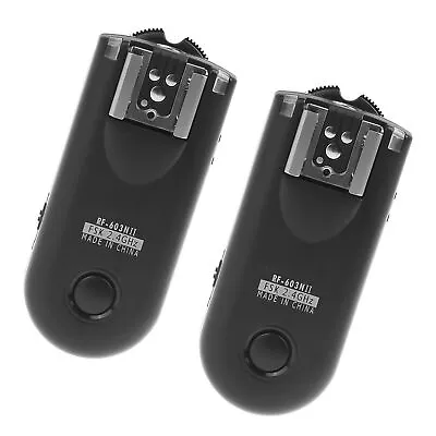 Yongnuo RF-603N II  Remote Flash Trigger N3 For Nikon D600 D3000 D1M9 • £38.47