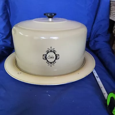 $18 • Buy Vintage WEST BEND Aluminum Cake Carrier 12 