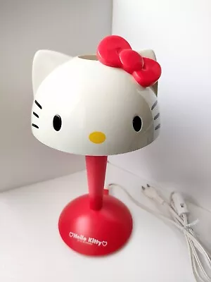 Hello Kitty Vintage Lamp Night Table Desk Bed Light 1999 Sanrio Japan Rare 90s • £131.47