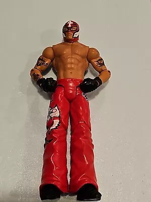Rey Mysterio Blank Torso WWE Wrestling Action Figure Red Pants Mattel 2010 • $19.99