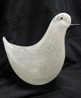 Murano Franco Valmarana Vetrarti Filligrana Glass Bird Signed Numbered RARE Exce • $489.99