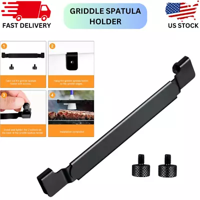 Griddle Spatula Holder Stainless Steel Grill Tool Hold Rack For Blackstone • $8.99