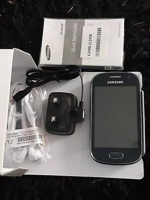 Samsung Galaxy Fame Blue - In Box With Accessories (spares/repairs) • £3.99