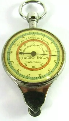  Tacro Opisometer Map Distance Measuring Tool Inch Mile Centimeter Sea Germany  • $37.12