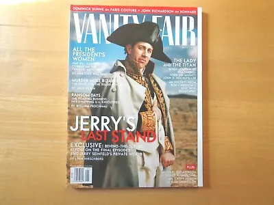 Vanity Fair May 1998 Jerry Seinfeld Jerry's Last Stand  UNREAD NO LABEL • $17.95