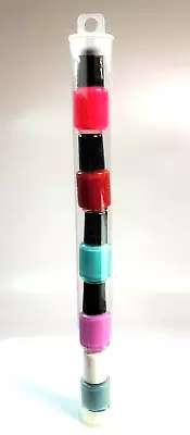 Mini Nail Color Stax Nail Polish Set Of 5 Assorted Colors • $9.99