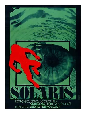 $14.99 • Buy Movie Poster Print SOLARIS Andrei Tarkovsky: 1972's Solaris Soviet Space 18x24 