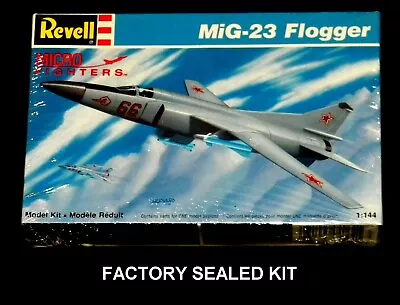 REVELL 1:144 Scale Micro Fighters Mig-23 FLOGGER Factory Sealed • $13.50