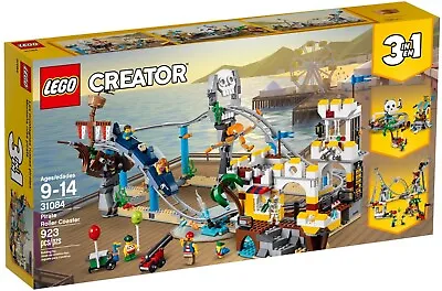 New Lego Creator  31084 Pirate Roller Coaster 3 In 1 Retired 2018 Hard To Find • $227.75