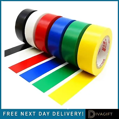 Electrical Pvc Insulation Tape Superior Flame Retardant Extra Long 18/30mm Tape • £7.99