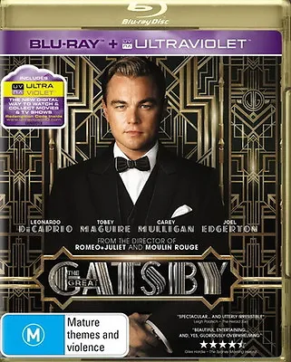 $16.96 • Buy The Great Gatsby - Drama / Tragedy / Violence - Leonardo DiCaprio - NEW Bluray