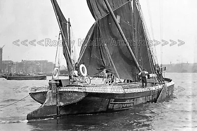 Jjl-71 Thames Sailing Barge London 1907. Photo • £3.35