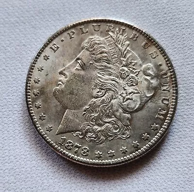 1878 S Morgan Silver Dollar ~ Circulated • $68