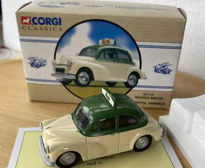 £5 • Buy 1:43 Corgi Morris Minor Bristol Omnibus Mint Boxed
