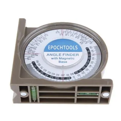 Angle Finder With Magnetic Base Magnetic Angle Locator Protractor Level • £11.36