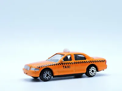 Diecast Ford Crown Victoria Taxi Cab Police Interceptor Car Orange Matchbox/HW • $8.80