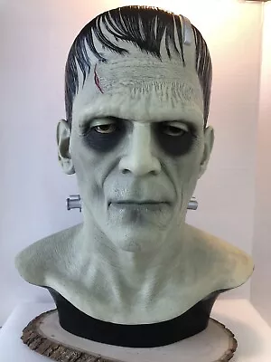 1999 Cine Arts Frankenstein's Monster Karloff Frankenstein Bust COA A6114/12500 • $399.31