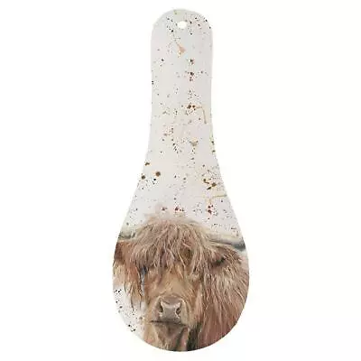 £4.99 • Buy Scottish Highland Cow Spoon Rest Kitchen Appliances Home Gifts 