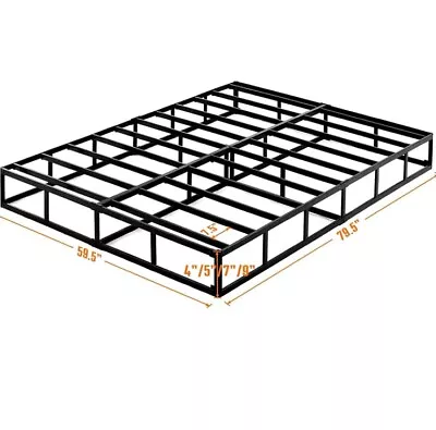 Box Spring Queen Size 9 Inch Strong Metal Frame Mattress Foundation Queen • $85