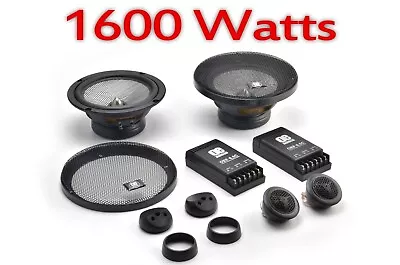 £69.99 • Buy OE AUDIO 1600w 6.5 Inch Component Car Speaker System High End Car Audio Extreme!