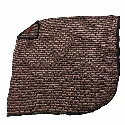 Missoni Poncho Heavy Knit Purple Wool Blend Zig Zag Italy OS NWT - Gorgeous  • $299