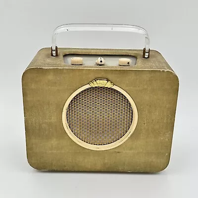 Vintage Ever Ready Sky Queen Valve Battery Portable Radio 1950 Untested • £24.99