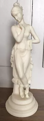 £8 • Buy Greek Alabaster Figure Lady 25 Cm In Height
