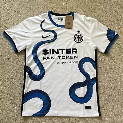 Inter Milan Away Kit 2021/22 Size Medium Brand New • £40