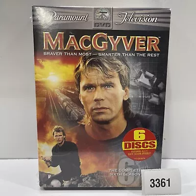 MacGyver - The Complete Sixth Season (DVD 2006 6-Disc Set) NEW  • $14.90