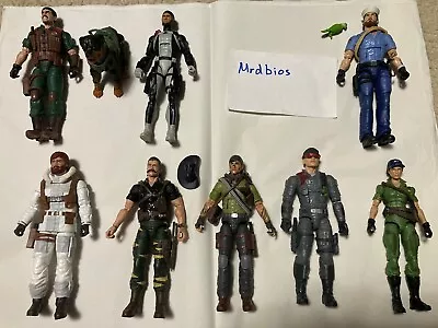 GI Joe Classified Loose Lot Mutt Snow Job Tunnel Rat Low Light Torpedo Lady Jaye • $107.50