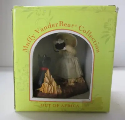 Vintage 3  Muffy VanderBear Collection OUT OF AFRICA Resin Figurine 1994 NIB • $12.99
