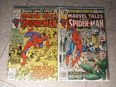 2 Marvel Tales Spider-man #100 And #101 Comic Books Lot • $5