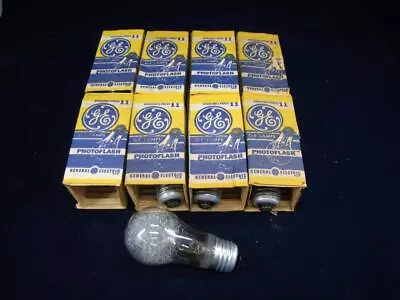 Vintage GE Photoflash 11 Class M Bulbs - 1 Pack = 8 Bulbs - N.O.S. • $32