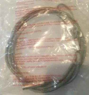 3'  Galvanized Steel 3/16  Wire Rope W/ Loop • $4.95