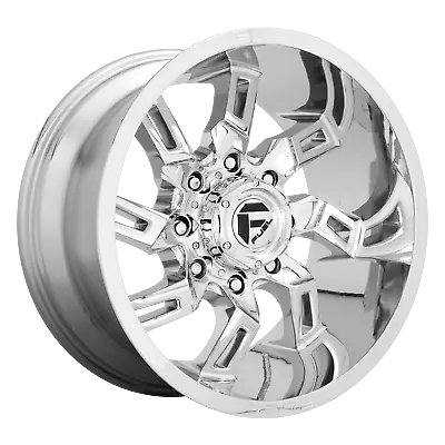 20x10 Fuel D746 Lockdown Chrome Wheels 8x180 (-18mm) Set Of 4 • $2092
