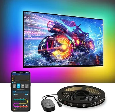 Govee TV LED Backlight RGBIC TV Backlight For 55-75 Inch TVs Smart LED Lights • $36.99