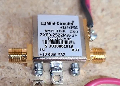 Mini-Circuits ZX60-2522MA-S+ Low Noise Amplifier 500 - 2500 MHz 50Ω SMA • $79.95