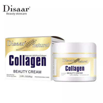 DISAAR Pure Collagen Beauty Cream Anti Aging Wrinkles Moisturizing 80g • $12.97